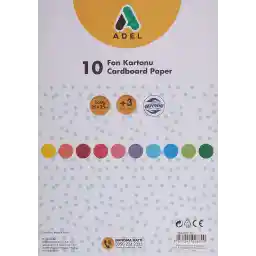 Adel Fon Kartonu, 25x35, Karışık, 10'lu