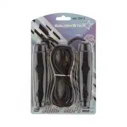 طناب ورزشی بدنسازی گلدن استار BRS 3-730 | مشکی/طوسی