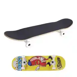 اسکیت برد نمایشی Private بزرگ DZH 9-ABEC | زرد/قرمز
