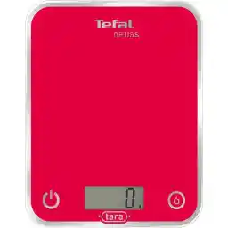 ترازوی آشپزخانه تفال شیشه اپتیس 5 کیلوگرم در 1 گرم تمشک قرمز کوچک