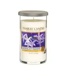 شمع متوسط ینکی کندل مدل گل یاس شب