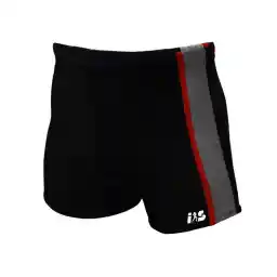 مایو شنا مردانه پادار ایران اسپورتر I.S.Swim 01 NGN | طوسی/مشکی