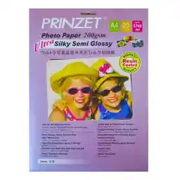 کاغذ عکس نیمه گلاسه ابریشمی بپرینزت مدل 200GSM