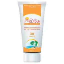 کرم ضدآفتاب مدیسان SPF30، حجم 50 میلیلیتر