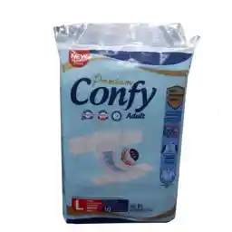 پوشک چسبی بزرگسال کانفی مدل 01 سایز بزرگ بسته 10 عددی