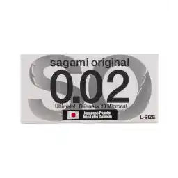 کاندوم بسیار نازک سایز Large بسته 2 عددی | ساگامی