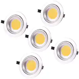 پنل ال ای دی 20 وات دیلایت مدل دور فلزی کد A007 بسته 5 عددی