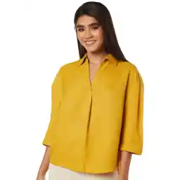 Amazon Brand - Symbol Women's Solid Loose Fit Top