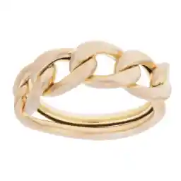 انگشتر طلا 18 عیار زنانه با طرح کارتیه مایا ماهک مدل MR0258 سایز 54