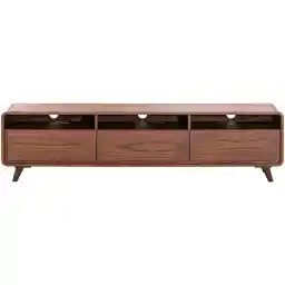 میز تلویزیون آیلکس مدل LONIZ 3D-WALNUT-200