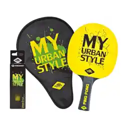 راکت پینگ پنگ شیلدکروت مدل My urban 400 به همراه کاور و توپ بسته 4 عددی