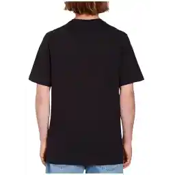 Siyah Erkek Bisiklet Yaka T-Shirt A3512321_Volcom Fa J Hager Hagerhaw