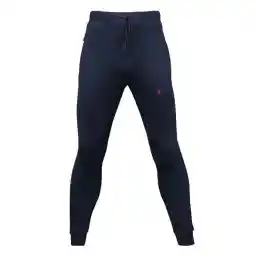 شلوار ورزشی مردانه دی مارک اسلش مچ دار DMK | سرمه ای