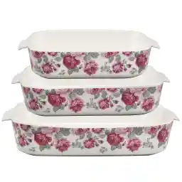 ظرف پخت و پز هوم کینگ مدل HK-8-2432 بسته 3 عددی