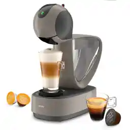 Krups NESCAFÉ Dolce Gusto Infinissima Touch KP270A، قهوه ساز اتوماتیک برای کپسول، صفحه لمسی، دوز خودکار آب، فشار پمپ 15 بار، مخزن آب 1.2 لیتری، Taupe