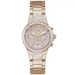 GUESS Ladies Sport Multifunction Glitz with Crystals 36mm Watch