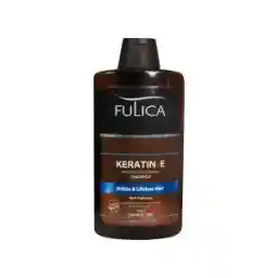 شامپو تقویت کننده و ترمیم کننده مو فولیکا مدل Keratin E حجم 400 میلی لیتر
