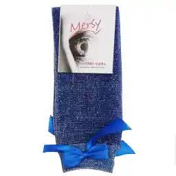 جوراب زنانه مرسی مدل پاپیونی شاین