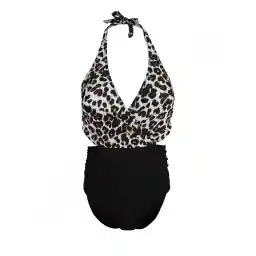 مایو شنا زنانه یک تکه دامنی Fashion Concept- 5699308 NZD | مشکی/سفید