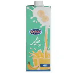 شیر موز دومینو مقدار 1 لیتر