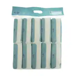 دستمال کاغذی 100 برگ هوبار مدل White بسته 10 عددی