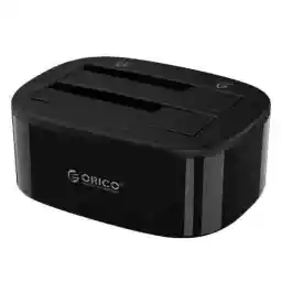 داک 2 سینی هارد اوریکو مدل 6228US3 ORICO 6228US3 Dual Bay Hard Drive Dock