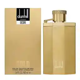 ادو تویلت مردانه دانهیل مدل Desire Gold حجم 100 میلی لیتر