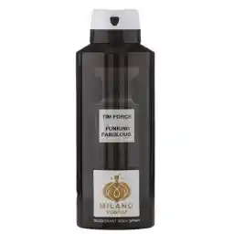 اسپری خوشبو کننده بدن مردانه میلانو مدل Funking Fabulous حجم 200 میلی لیتر