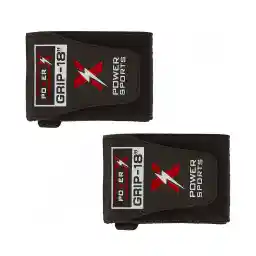 مچ بند بدنسازی جفتی چسبی بندی پاور ایکس گریپ 18 54*8 سانتیمتری BRS | مشکی/زرد