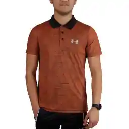 پولوشرت ورزشی مردانه طرح آندرآرمور هیت گیر MSR | نارنجی