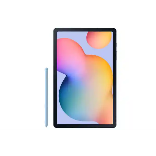 SAMSUNG Galaxy Tab S6 Lite 10.4" 128GB Android Tablet, LCD Screen, S Pen Included, Slim Metal Design, AKG Dual Speakers, 8MP Rear Camera, Long Lasting Battery, US Version, 2022, Angora Blue