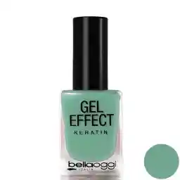 لاک ناخن بلاوجی مدل GEL EFFECT KERATIN شماره portofino green 054