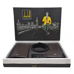 ست هدیه مردانه دانهیل مدل چرمی