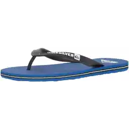Quiksilver Men's Molokai 3 Point Flip Flop Sandal Black/Blue/Black, 42 EU