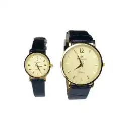 ست ساعت مچی عقربه ای زنانه و مردانه رومنس مدل Prof 04