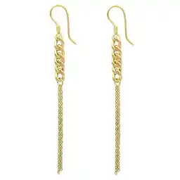 گوشواره طلا 18 عیار زنانه مانچو کد efgs021