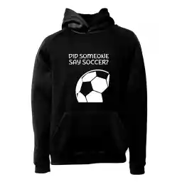 هودی ورزشی فوتبال فشن لاین FTBL 125 | مشکی/سفید