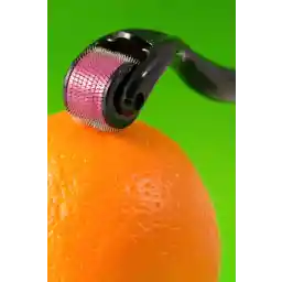 Beatitude Titanium Tip Dermaroller 0.5mm Black Roller Needle Massager 540 Needles