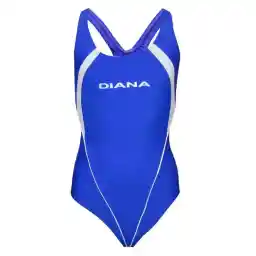مایو شنا بچه گانه دخترانه یک تکه SW001 پشت قهرمانی AGH | آبی