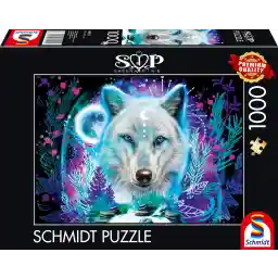 Schmidt Spiele 58515 Sheena Pike, Neon poolwolf, puzzel van 1000 stukjes