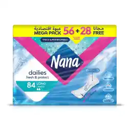 Nana Panty Liners Super Mega Pack 5 X (3X28 PCS)