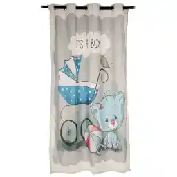 پرده کودک ماوی مدل 5245