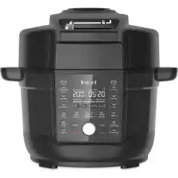 Instant Pot DUO Crisp, 1500W, 6.2L with Ultimate Lid Air Fryer + Multi-Cooker, Pressure Cooker, Slow Cooker, Steamer, Grill, Sauté pan, Sous Vide, 2 Years Manufacturer's Warranty