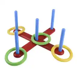 بازی آموزشی زوزو طرح پرتاب حلقه مدل Ring Throwing Game 4071
