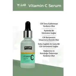 سرم روشن کننده ویتامین C W-Lab Kozmetik W Lab 30 ml