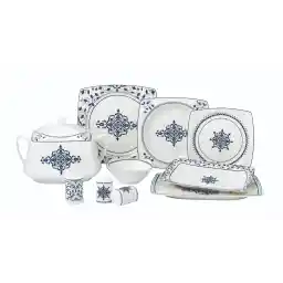 Taç Real Bone Han 60 Parça 12 Kişilik Yemek Takımı