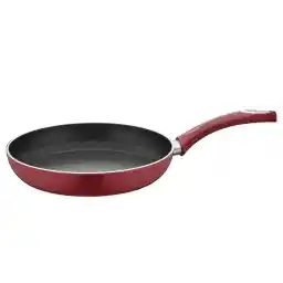 Taç Granit Tava, 28Cm, 3.4 mm Gövde, Yapışmaz, Kırmızı