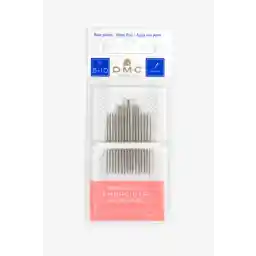 DMC 1765-5/10 Embroidery Hand Needles, 16-Pack, Size 5/10,Silver