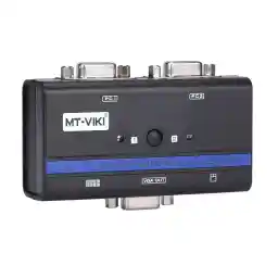 سوییچ دو پورت PS/2 KVM ام تی وی کی مدل 110 AUTO