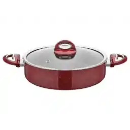 Taç Granit Basık Tencere, No:28 cm